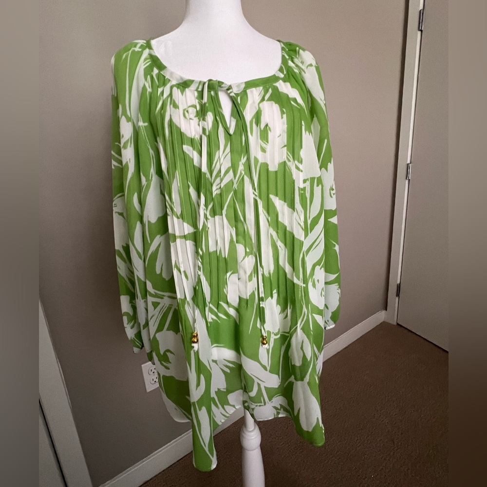 EUC Charter Club Floral Blouse
